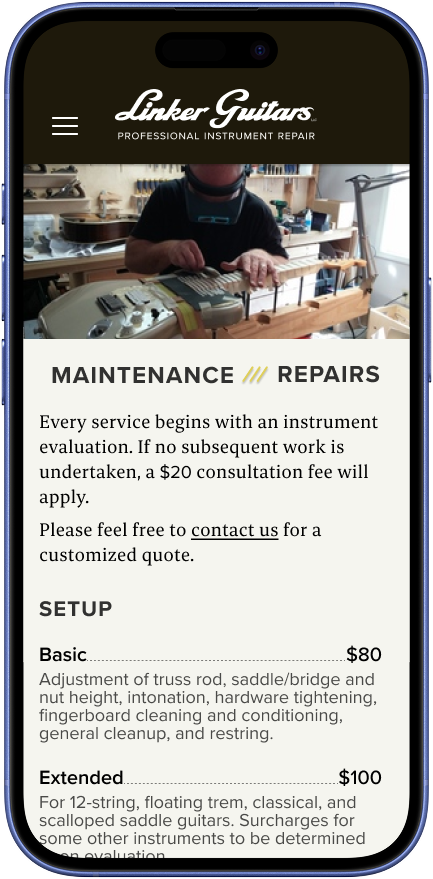 Repairs
